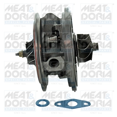 Core assembly, turbocharger